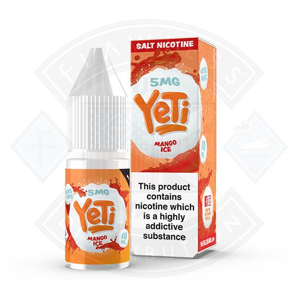 Yeti Salt- Mango Ice 10ml E Liquid - Flawless Vape Shop
