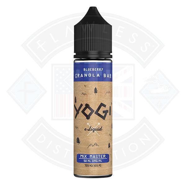 Yogi - Blueberry Granola Bar 0mg 50ml Shortfill E-liquid - Flawless Vape Shop