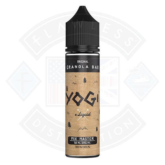 Yogi - Original Granola Bar 0mg 50ml Shortfill E-liquid - Flawless Vape Shop