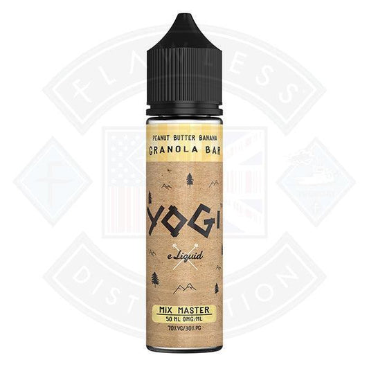 Yogi - Peanut Butter Banana Granola Bar 0mg 50ml Shortfill E-liquid - Flawless Vape Shop