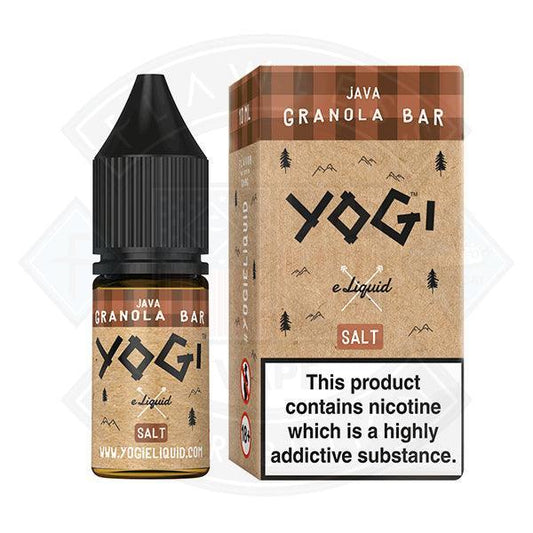 Yogi Salt - Java Granola Bar 10ml - Flawless Vape Shop