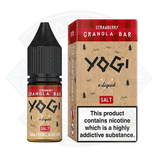 Yogi Salt - Strawberry Granola Bar 10ml - Flawless Vape Shop