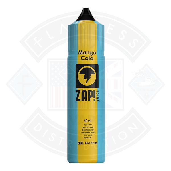 Zap! Mango Cola 50ml 0mg Shortfill E-Liquid - Flawless Vape Shop