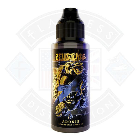 Zeus Juice Adonis 100ml 0mg shortfill e-liquid - Flawless Vape Shop