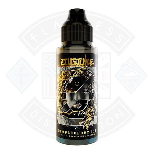 Zeus Juice Dimpleberry Ice 100ml 0mg shortfill e-liquid - Flawless Vape Shop