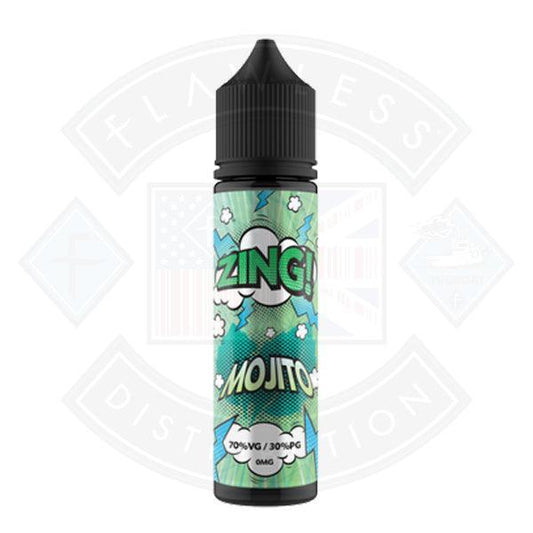 Zing! Mojito 0mg 50ml Shortfill - Flawless Vape Shop