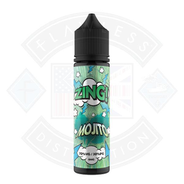 Zing! Mojito 0mg 50ml Shortfill - Flawless Vape Shop