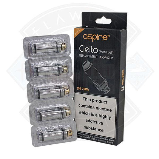 Aspire Cleito Replacement Coil TPD Compliant -5pk - Flawless Vape Shop