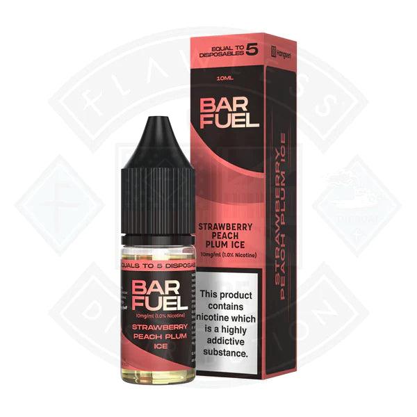 Bar Fuel by Hangsen - Strawberry Peach Plum Ice Nic Salt 10ml - Flawless Vape Shop