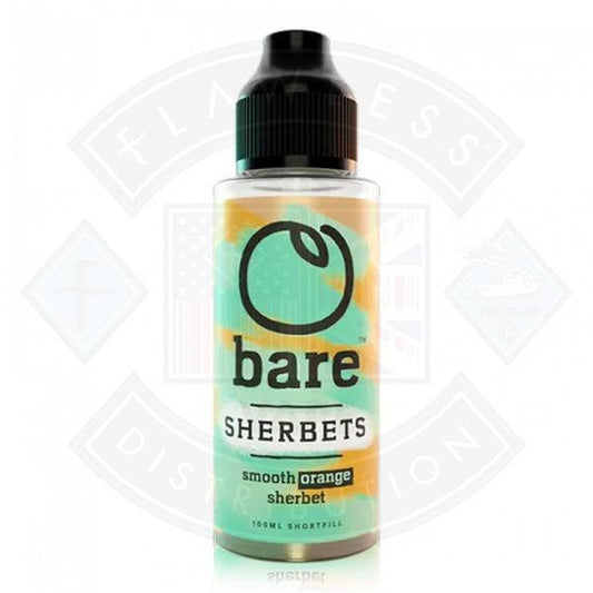 Bare Sherbets Orange 100ml E-liquid - Flawless Vape Shop