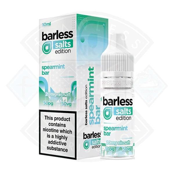 Barless Salts Edition Spearmint Bar Nic Salt 10ml - Flawless Vape Shop