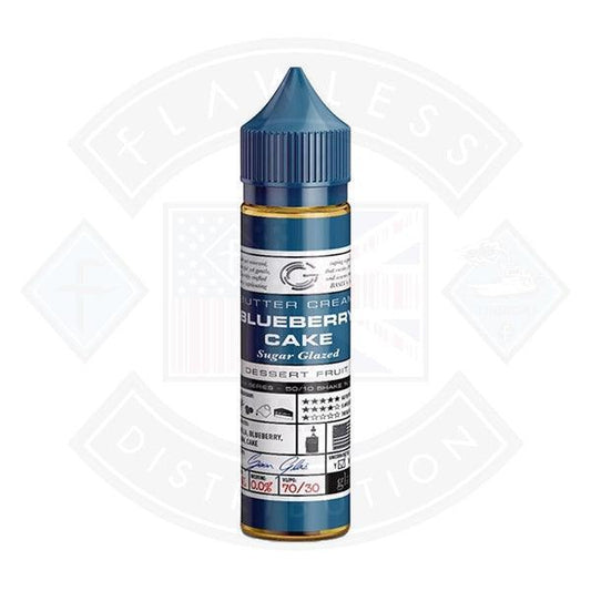 Basix Series Buttercream Blueberry Cake by Glas 50ml E Liquid - Flawless Vape Shop