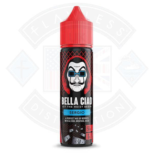 Bella Ciao - Sergio 0mg 50ml Shortfill E-Liquid - Flawless Vape Shop