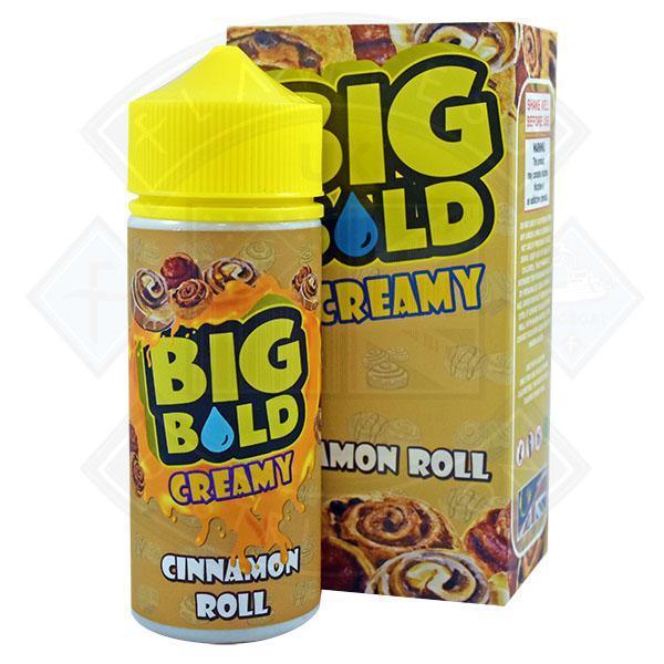 Big Bold Creamy - Cinnamon Roll 0mg 100ml Shortfill - Flawless Vape Shop