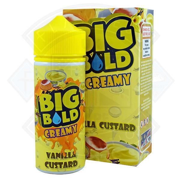 Big Bold Creamy - Vanilla Custard 0mg 100ml Shortfill - Flawless Vape Shop