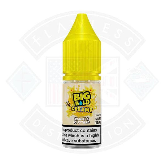 Big Bold Creamy - Vanilla Custard Salt 10ml - Flawless Vape Shop