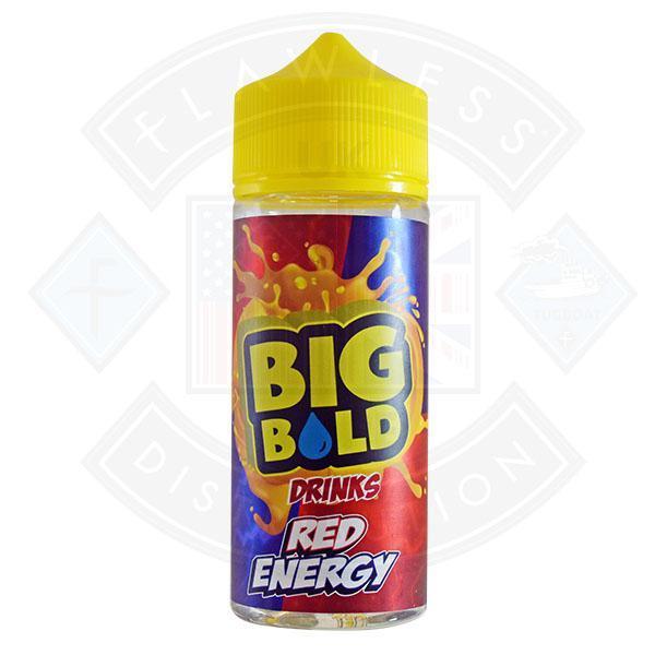 Big Bold Drinks - Red Energy 0mg 100ml Shortfill - Flawless Vape Shop