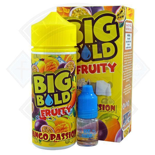 Big Bold Fruity - Mango Passion 0mg 100ml Shortfill - Flawless Vape Shop