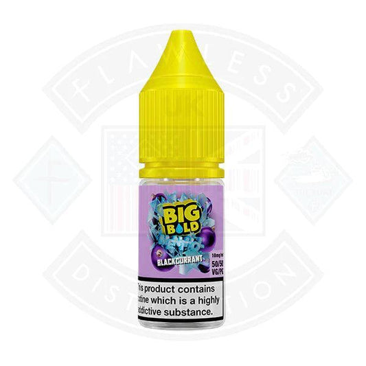 Big Bold Menthol - Blackcurrant Salt 10ml - Flawless Vape Shop