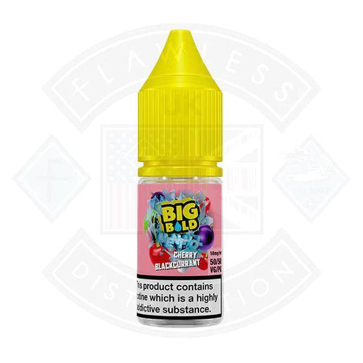 Big Bold Menthol - Cherry and Blackcurrant Salt 10ml - Flawless Vape Shop