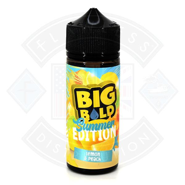 Big Bold Summer Edition - Lemon, & Peach 0mg 100ml Shortfill - Flawless Vape Shop