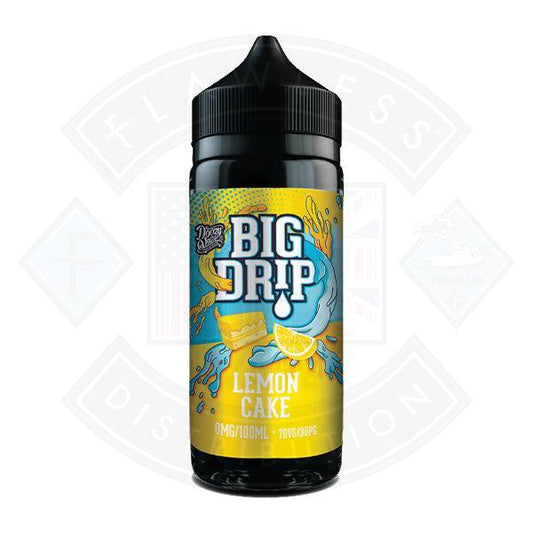 Big Drip Lemon Cake 0mg 100ml Shortfill - Flawless Vape Shop