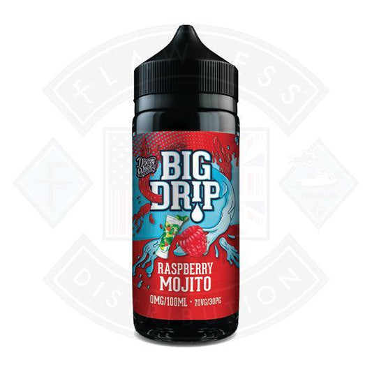 Big Drip Raspberry Mojito 0mg 100ml Shortfill - Flawless Vape Shop