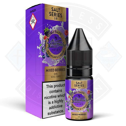 Billionaire Juice Salt Series Nic Salt - Mixed Berries 10ml - Flawless Vape Shop