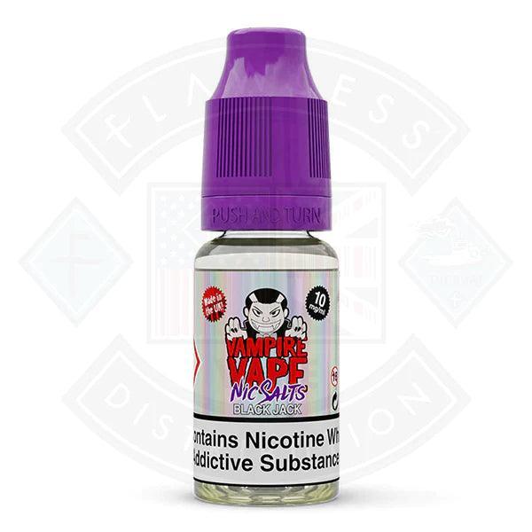 Black Jack Nic Salt by Vampire Vape 10ml - Flawless Vape Shop