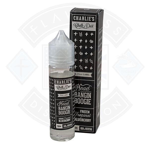 Black Label - Head Bangin Boogie 50ml by Charlie's Chalkdust Short Fill e-liquid - Flawless Vape Shop