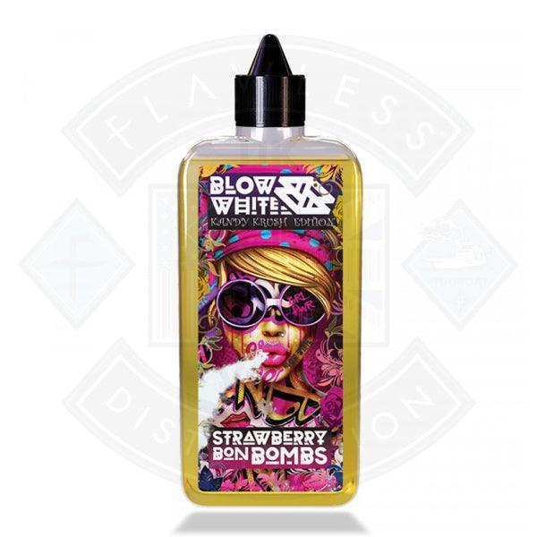 Blow White - Strawberry Bon Bombs 80ml Shortfill - Flawless Vape Shop