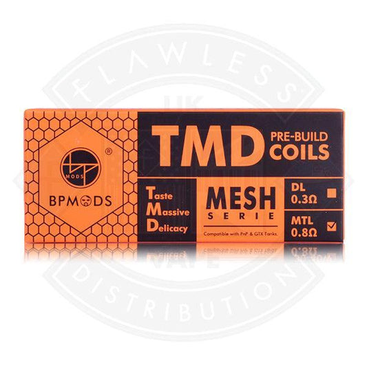 BP Mods TMD Replacement Coils 5 Pack - Flawless Vape Shop