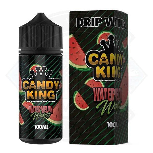 Candy King Watermelon Wedges 100ml 0mg Shortfill E-Liquid - Flawless Vape Shop