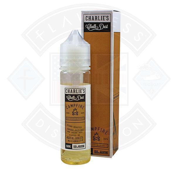 Charlie's Chalkdust Campfire 50ml 0mg shortfill e-liquid - Flawless Vape Shop