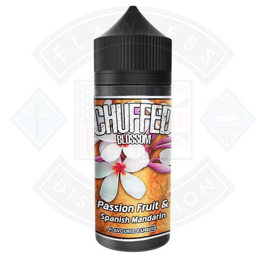 Chuffed Blossom - Passion Fruit and Spanish Mandarin 0mg 100ml Shortfill E-Liquid - Flawless Vape Shop