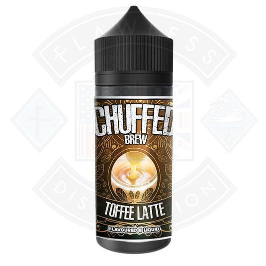 Chuffed Brew - Toffee Latte 0mg 100ml Shortfill E-Liquid - Flawless Vape Shop