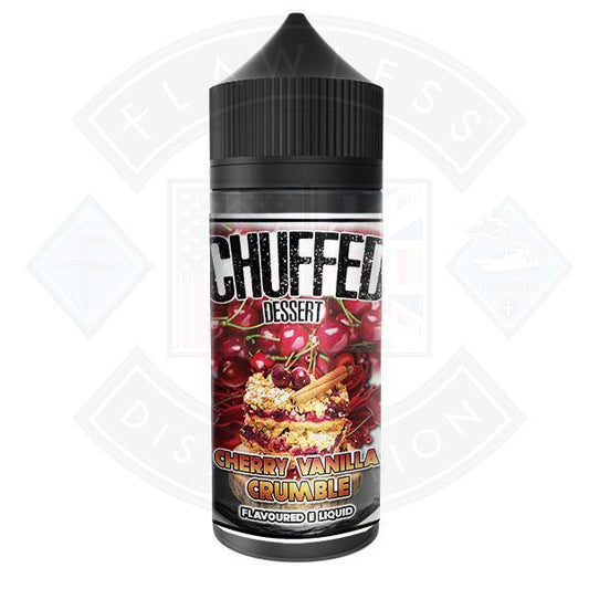 Chuffed Dessert - Cherry Vanilla Crumble 0mg 100ml Shortfill E-Liquid - Flawless Vape Shop