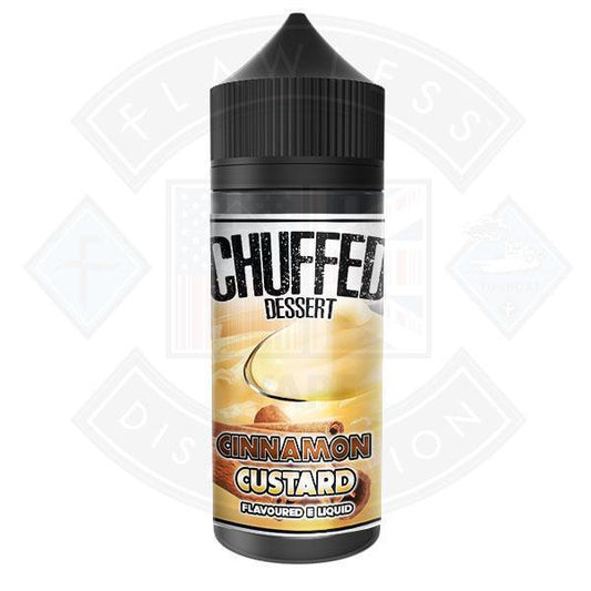 Chuffed Dessert - Cinnamon Custard 0mg 100ml Shortfill E-Liquid - Flawless Vape Shop