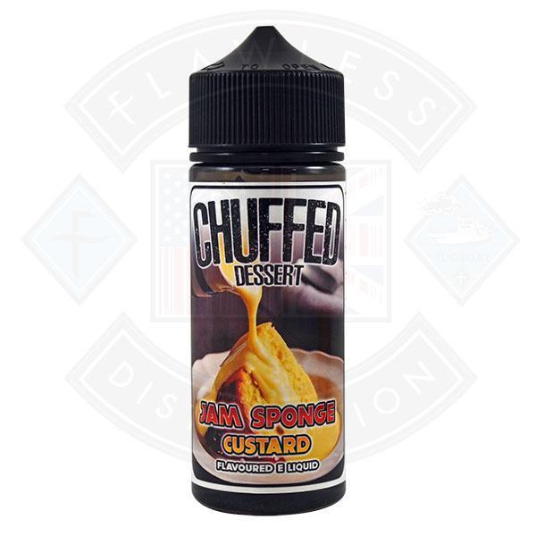 Chuffed Dessert - Jam Sponge Custard 0mg 100ml Shortfill E-Liquid - Flawless Vape Shop