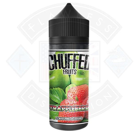 Chuffed Fruits - Strappleberry 0mg 100ml Shortfill E-Liquid - Flawless Vape Shop