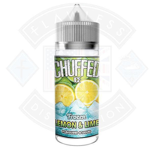 Chuffed Ice - Frozen Lemon and Lime 0mg 100ml Shortfill E-Liquid - Flawless Vape Shop