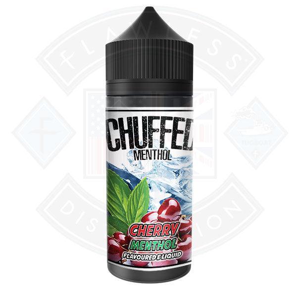 Chuffed Menthol - Cherry 0mg 100ml Shortfill E-Liquid - Flawless Vape Shop