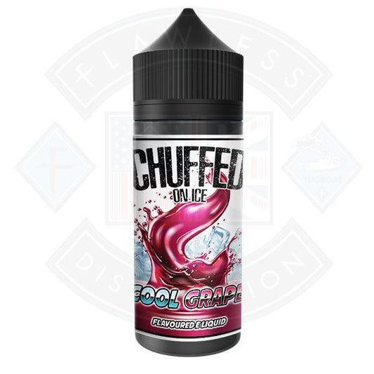 Chuffed On Ice - Cool Grape 0mg 100ml Shortfill E-Liquid - Flawless Vape Shop