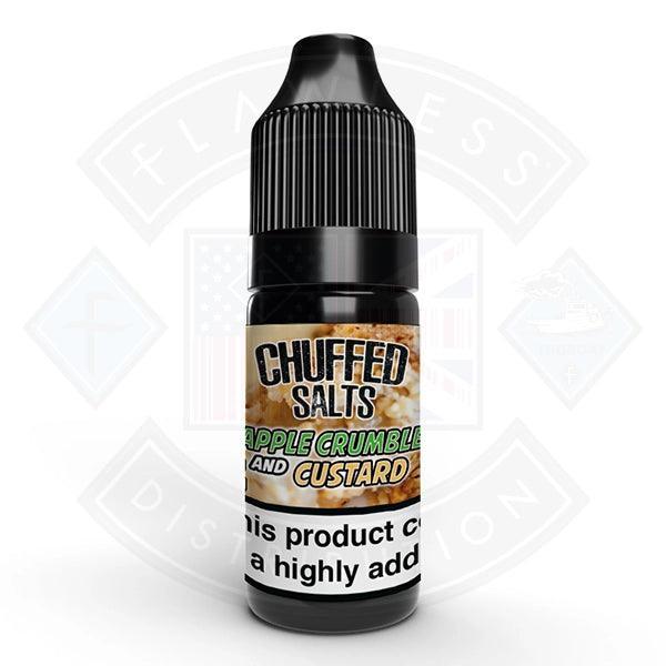 Chuffed Salts - Apple Crumble and Custard 10ml - Flawless Vape Shop