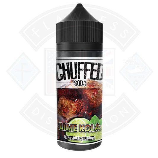 Chuffed Soda - Lime Kola 0mg 100ml Shortfill E-Liquid - Flawless Vape Shop