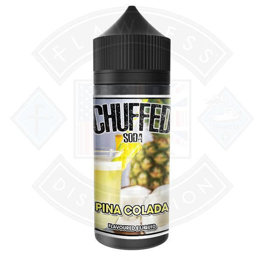 Chuffed Soda - Pina Colada 0mg 100ml Shortfill E-Liquid - Flawless Vape Shop