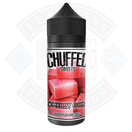 Chuffed Sweets - Cherry Gum 0mg 100ml Shortfill E-Liquid - Flawless Vape Shop