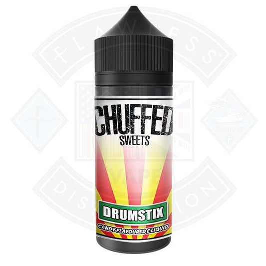 Chuffed Sweets - Drumstix 0mg 100ml Shortfill E-Liquid - Flawless Vape Shop