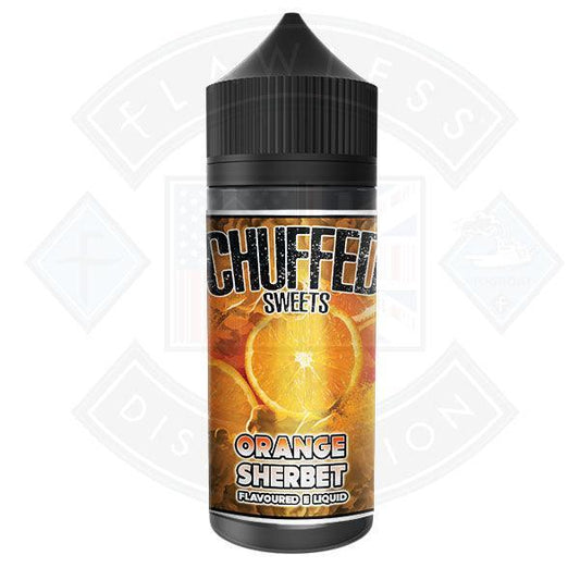 Chuffed Sweets - Orange Sherbet 0mg 100ml Shortfill E-Liquid - Flawless Vape Shop