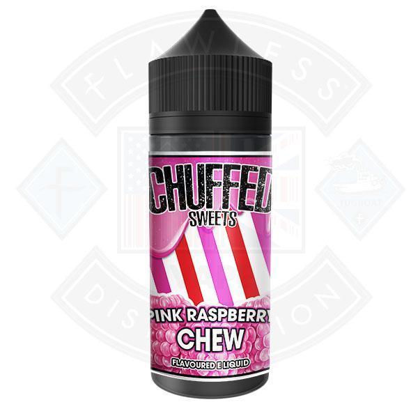 Chuffed Sweets - Pink Raspberry Chew 0mg 100ml Shortfill E-Liquid - Flawless Vape Shop